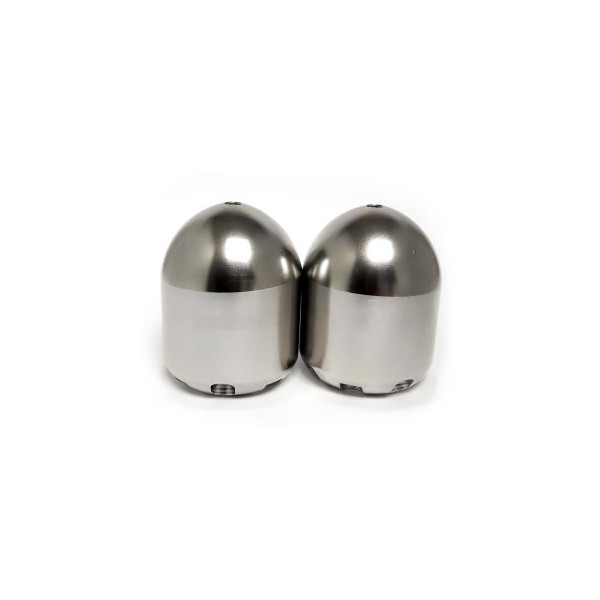 OGIVA NOZZLES with steel inserts - Stainless steel